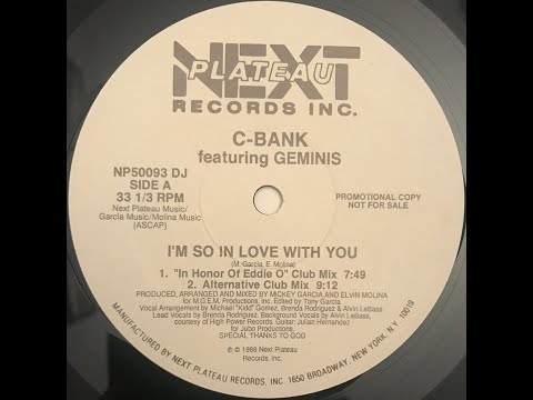 C-BANK feat GEMINIS I'm So In Love With You (Alternative Club Mix)