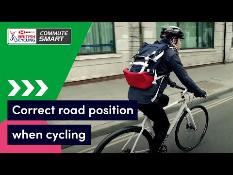 サイクリング時の正しい道路上でのポジションの取り方｜通勤スマート (How to position yourself on the road correctly when cycling | Commute Smart)