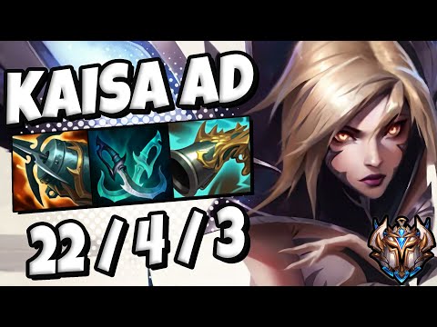 Kaisa vs Ezreal ADC - EUW Challenger Patch 11.17 ✔️