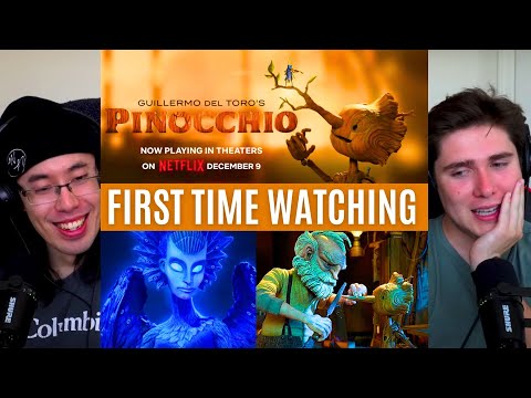 REACTING to *Guillermo del Toro's Pinocchio* SO BEAUTIFUL!!! (First Time Watching) Animator Reacts