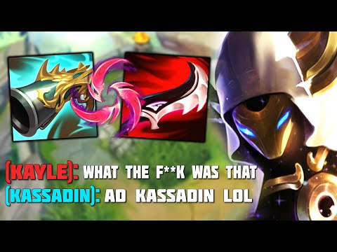I built only Lethality Items on Kassadin and my W one shots