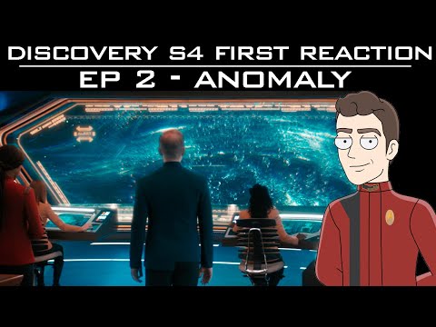 Discovery S4E2 - Anomaly Commander Cockings 1st Reaction