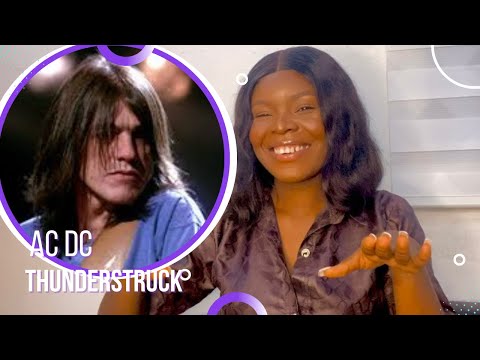 First time reaction THUNDERSTRUCK (AC/DC)