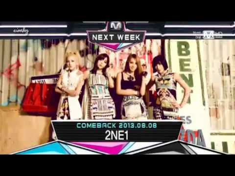130801 2NE1 comeback next week
