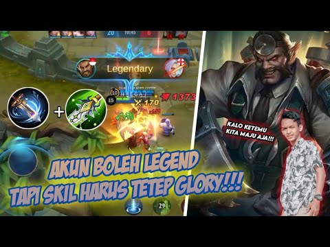SOLO RANK PAKE AKUN LEGEND MUSUH AUTO EASY PEASY LEMON SQUEEZY BOY!!! | MLBB INDONESIA