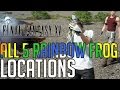 Final Fantasy XV ALL 5 RAINBOW FROG LOCATIONS THE FROGS OF LEGEND GUIDE