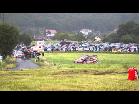 Before Crazy Securities fighting Fans helping Nasser Al-Attiyah - WRC Deutschland 2014