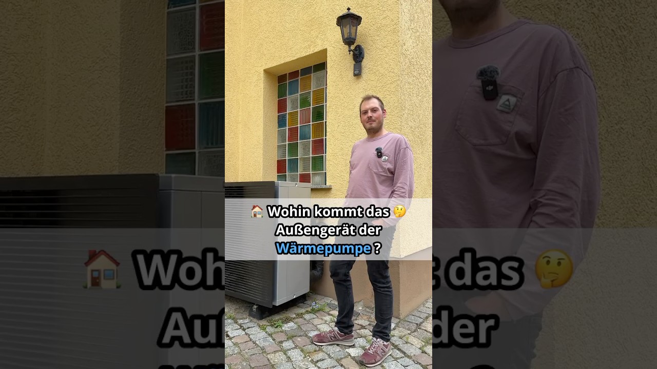 Wo platziere ich meine Wärmepumpe am besten? Wo platziere ich meine Wärmepumpe am besten?