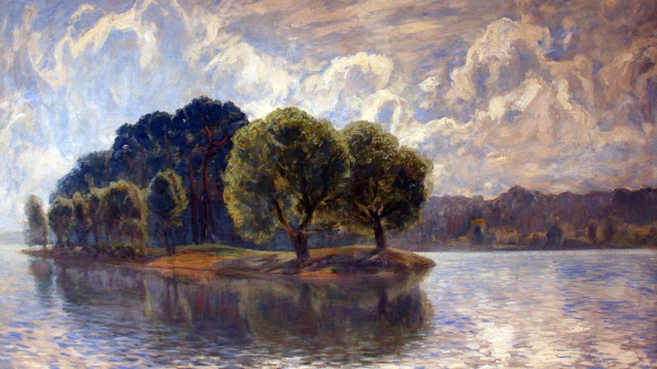 「風景画家」ヴァルター・ライスティコフ（Walter Leistikow）の絵画