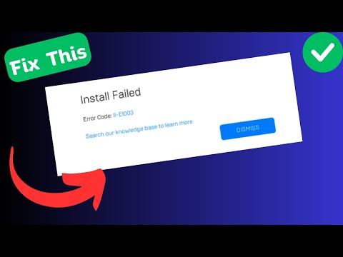 How to Fix Epic Games Error II E1003