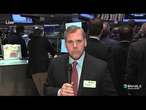 Enable Midstream video from the New York Stock Exchange
