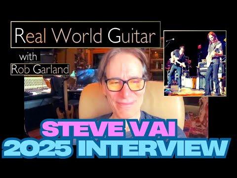 |Steve Vai | Stories Behind His Songs| New Plug-In| Why He Doesn't Play Jazz! | 2025 Interview |