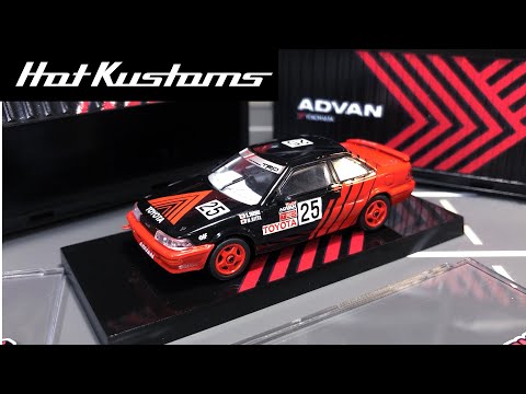 FIRST LOOK | Tarmac Works ADVAN Toyota AE92 AND PARTS64 Containers