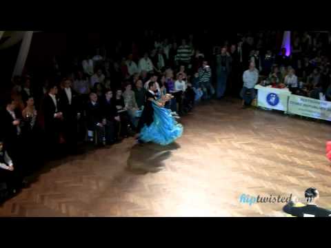 Oscar Pedrinelli - Kamila Brozovska, Czech standard championship 2011, 2. round - viennese waltz