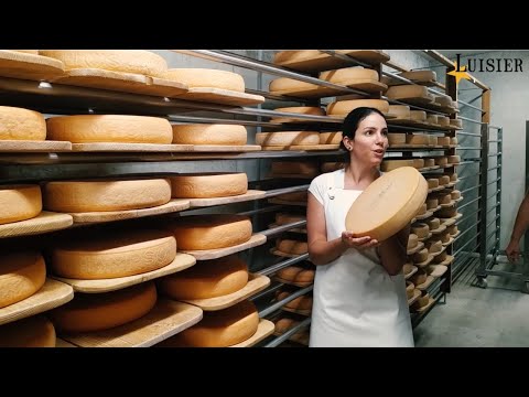 Fabricação de Fromage à Raclette du Valais 🧀🔪