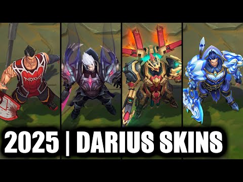 ALL DARIUS SKINS SPOTLIGHT 2025  | League of Legends