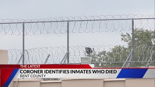 Coroner identifies inmates who died in Bent County Correctional Facility incident