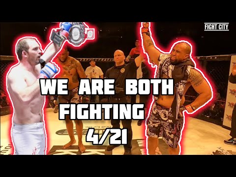 ZEKE IS FIGHTING 4/21 ALSO ERIC WAHLIN IS FIGHTING AS WELL.