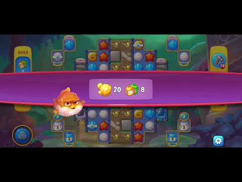Fishdom 8664 Hard Level - NO 💣🧨💥