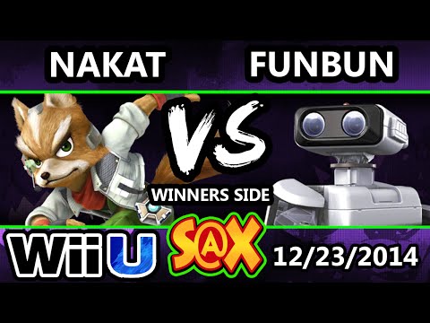 S@X - LoF | Nakat (Ness, Fox) Vs. Funbun (ROB) SSB4 Winners - Smash 4 Wii U