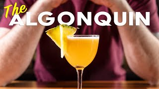 Bringing the Algonquin Cocktail Back to Life