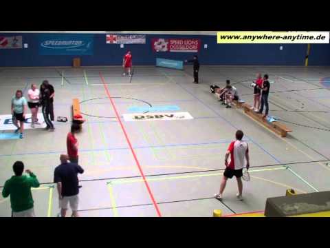 ISBO Speedminton (R) NRW Open 2013 Finale Seniors Ü40