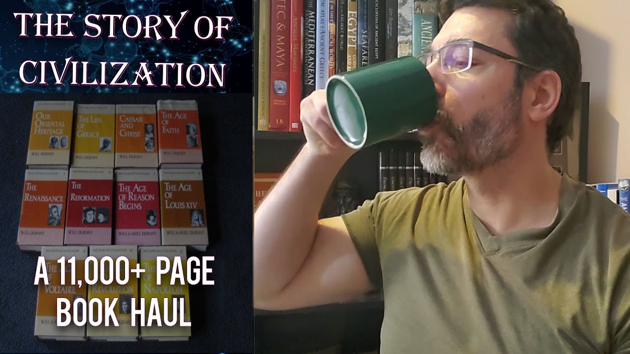 11,000+ pages? Yup. | The Story of Civilization book haul
