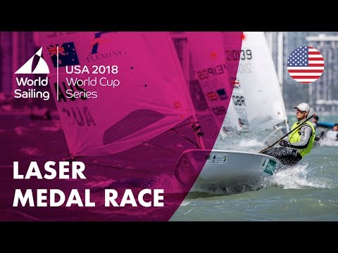 Full Laser Medal Race - Sailing's World Cup Series | Miami, USA 2018