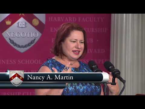 Nancy Martin Speaking at Harvard