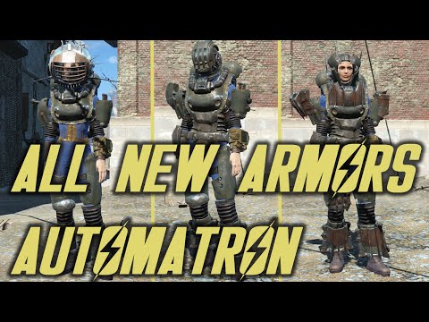 Fallout 4 - Automatron - All New Armors
