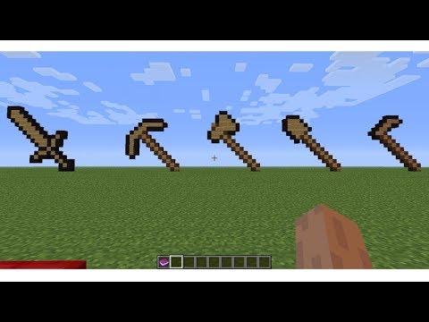 Minecraft pierwsze kroki 2 jak zacząć grać - narzędzia i broń - jak zrobić pierwsze narzędzia i broń