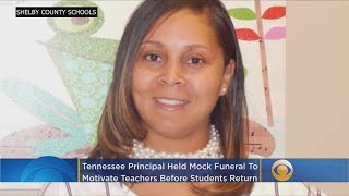 School Principal Holds 'Mock Funeral' To Motivate Teachers