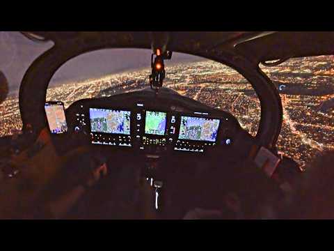 Der erste Überlandflug in einem brandneuen Flugzeug