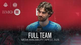 POSTGAME SOUND | Toronto FC Full Media Availability - April 22, 2026
