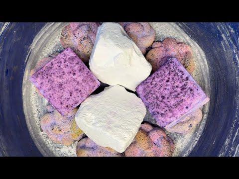 Fluffy Gymchalk Reforms and Jumbos • Oddly Satisfying Chalk Crunchy Crush • Satisfying ASMR