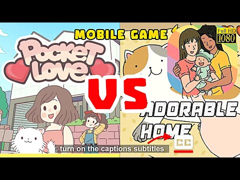 Pocket Love Game vs Adorable Home Bedroom