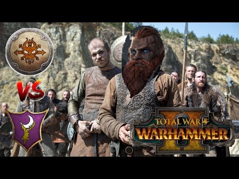 Norsca vs Dark Elves | THE HUNT IS ON - Total War Warhammer 2