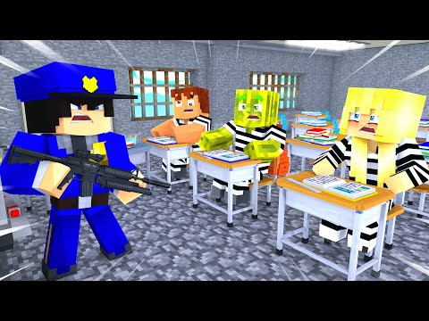 ISY, FLO, TOBBSS & JULIAN in DER SCHULE?! - Minecraft GEFÄNGNIS