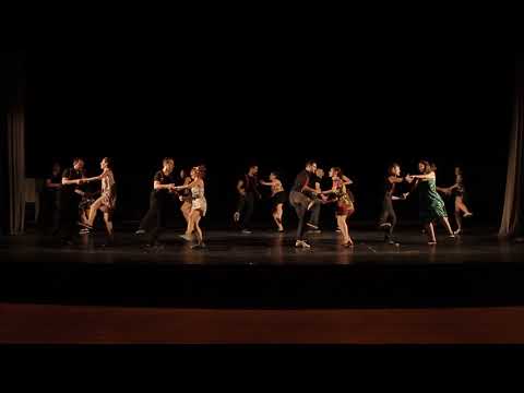 Rhythm Hoppers Graduation Swing Party 2018 - Lindy Hop routine 4