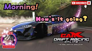 【 CarX Drift Racing Online 】早朝ドリフト。雑談多めのえっくす♪