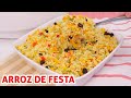 Arroz à Grega Tradicional: Receita Simples e Rápida para o Natal