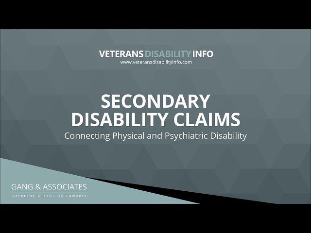 VA Secondary Disability Claims
