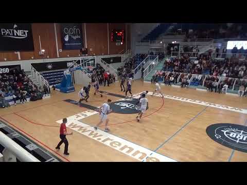 NM1 league. BC "Rennes" 70 vs 65 BC "Orchies". 15/03/2024