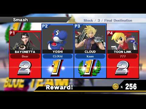 TCNJapes 2 - Bear + Strawhat vs Spirunk + Kaan - Smash 4 Doubles W. Semis