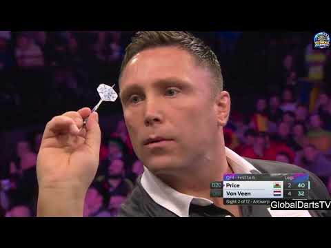 Gian van Veen vs Gerwyn Price 2026 BetMGM Premier League Night 2 QF