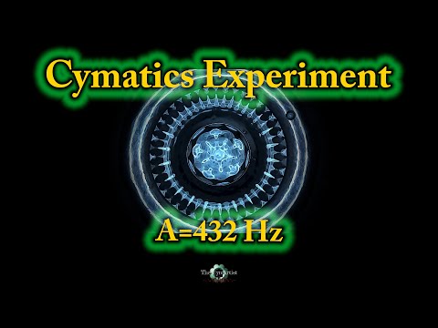 CYMATICS-CIMATICA-CYMATIC: Experiment 8 (432 Hz)