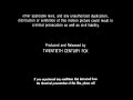Produced And Released By Twentieth Century Fox THX TAP Notice 1996