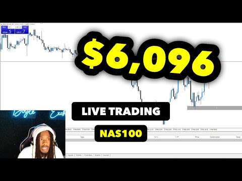 , title : 'Live Trading (NAS100) - $6,096 In Forty Minutes Using Multiple Strategies | FOREX'