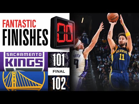 Final 4:16 WILD ENDING Kings vs Warriors | November 1, 2023