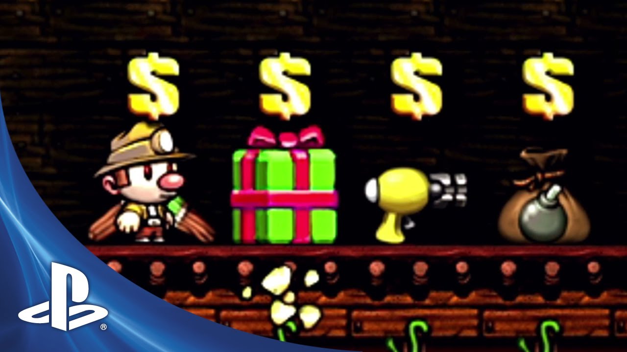 Spelunky Lands on PS3 and PS Vita Today